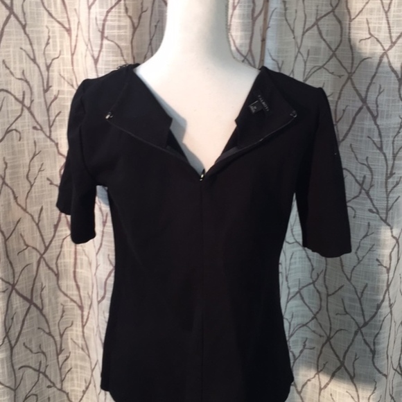 Talbots black heavy knit tee sweater - Picture 6 of 6
